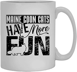 Taza Gatos Maine Coon Fun