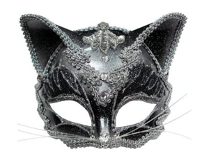 Mascara Veneciana de Gato Catwoman Enjoyada