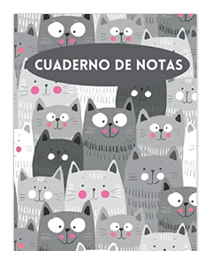 Cuaderno de notas gato