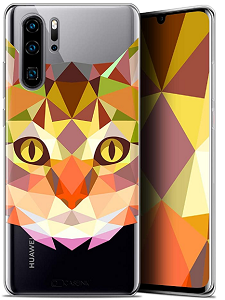 Funda Huawei P30 pro gato ojos amarillos 