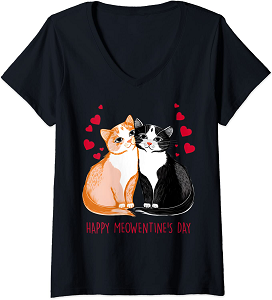 Camiseta gatos enamorados