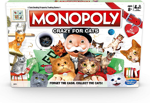 Juego de mesa Monopoly Crazy for Cats