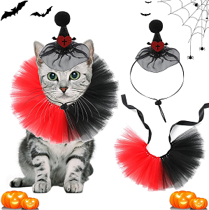 Disfraz Halloween gatito payaso