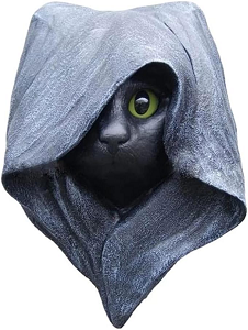 Estatua de gato misterioso Halloween